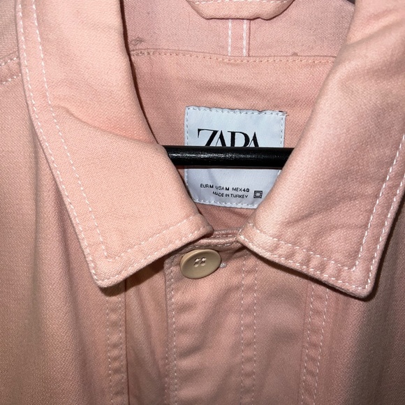 Zara Jackets & Coats Zara Pink Jacket Poshmark